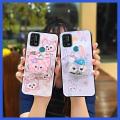 Rotatable stand quicksand Phone Case For UMIDIGI A9 Kickstand Glitter Back Cover Fashion Design TPU Dirt-resistant cute. 