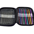 22pcs Multicolour Aluminum Crochet Hook Knitting Needle Set Weave Craft Yarn. 