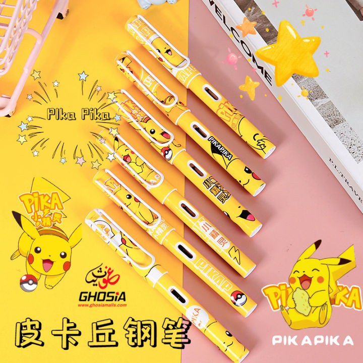 Pikachu%20Pen%20Set%20New%20Ink%20Bag%20Cartoon%20Pen%20Primary%20Boys%20and%20Girls%20Pen%20Cute%20Pens%20Fountain%20Pens%20Korean%20Stationery%20-%204021%20-%20Image%207