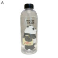 Water Cup Eco-friendly Creative Cartoon Water Bottle. 