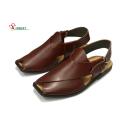 Peshawari chappal new model (Sweat AbsorbingSlim designShine LeatherSimple and Light weighted) Peshawari chappal soft- Peshawari sendal for men. 