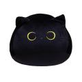 Black Cat Stuffed Doll Safe Black Cat Pillow Baby Accompany Sofa Toy. 