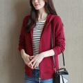 Jaket Perempuan Sweater Women Hoodie Zip Plus Size Baju Sejuk Wanita plain casual long sleeve sweaters zipper winter hoodies woman. 