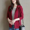 Jaket Perempuan Sweater Women Hoodie Zip Plus Size Baju Sejuk Wanita plain casual long sleeve sweaters zipper winter hoodies woman. 