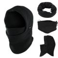 Thermal Fleece Balaclava Hat Hood Ski Bike Wind Stopper Mask Monkey Cap Polyester soft Bike Motorcycle full Face Mask Cover Protection Cycling Sports Biker Face Mask Winter Cap and hoodie for men Touring in Snow weather. 
