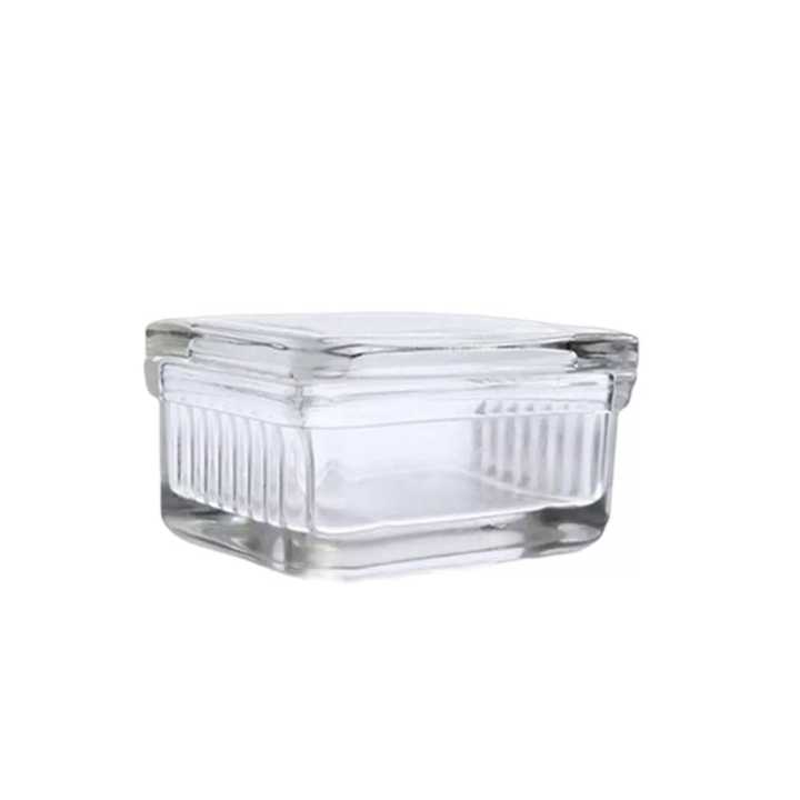 Glass Coplin Staining Jar With Cover 10 Slides Type Lab Chemistry Glassware