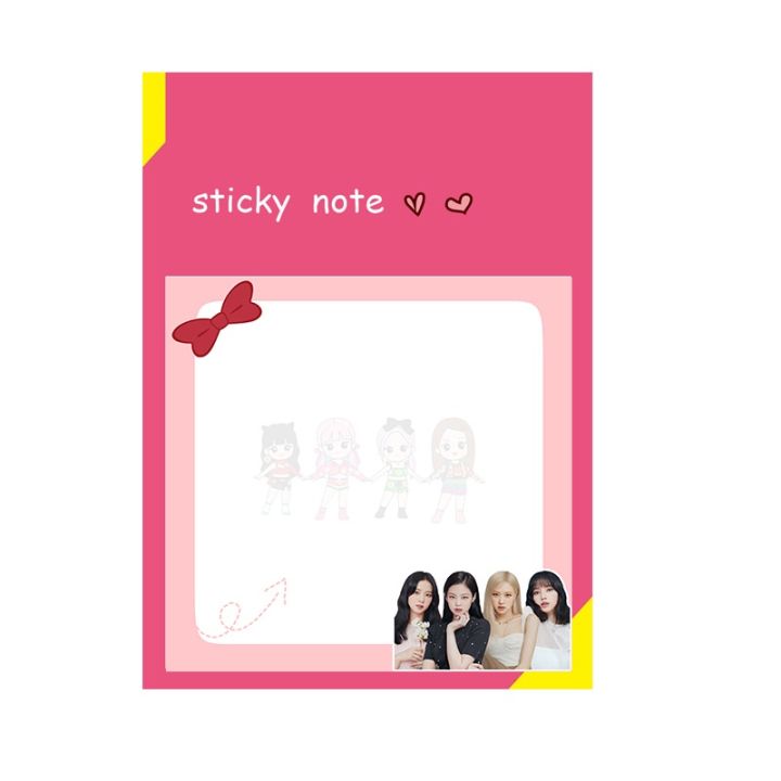 Kpop%20BTS%20BLACKPINK%20NCT%20TXT%20Straykids%20Enhypen%20Stationery%20Sticky%20Notes%20-%20Image%205