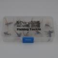 MNFT 10Pcs/Lot 8# Brown Hackle Golden Herl Rib Dark Peacock Nymph Bait Trout Fly Fishing Flies Lures. 