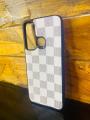 Huawei Hot 11 Fashion Texture Grid Leather Back Cover. 