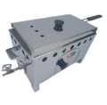 4 Liter Gass Fryer for fry chieken and potato chips stainlessness steel fryer oil fryer. 