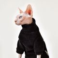 Cat Sweater Chenille Velvet Turtleneck Kitten Outfits Winter Clothes Thickened Sphinx Hairless Cat Clothing Sphynx Cat Costume. 