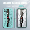 Jizetin for OPPO A15 / A15S Back Cover Resident Evil Pattern Design For Boys Liquid Silicone Phone Case Soft Full Camera Protect Phone Cases. 