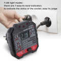 Electric Socket Tester HT106D/HT106B/HT106E Multi-function Mains Fault Checker Tool. 