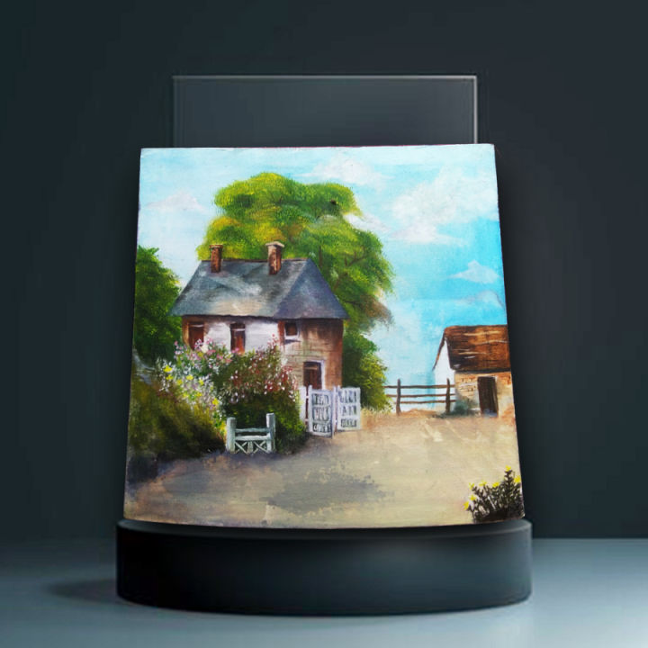 Beautiful handmade scenery