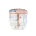 Manual Speedy Chopper & Vegetable Cutter - 5 Blade Chopper / Hand Chopper /Speedy Chopper Hand Pulled Type / Manual Chopper. 
