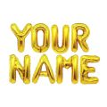 5 Alphabets Foil Balloons Set For Name Foil Balloons Making For Birthday Name Decoration. 