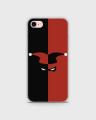 iphone 8 Case Cover Hybrid Soft- Apple  Joker Mask Print - 1cover2453. 