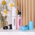 Refillable Perfume Atomizer - 5ml Travel Size, Mini Spray Bottle, Portable Refillable Empty Metal Bottle for Fragrance, Travel Essential, Leak-Proof, Pocket-Sized, Ideal for Men & Women. 