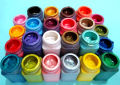 Acrylic Paint - Pack Of 24 - Metallic Liquids - 25ml Each Bottle - Calligraphy - Fabric Paint - Wood Paint - Canvas Paint - Metal Paint. 