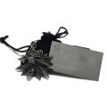 The Witcher 3 Wolf Medallion Necklace Fastness Anti Scratch Viking Head Pendant for Gifts Daily Collocation. 