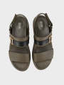 Unze London Men "EDYRA" Comfortable Sandals For Men - Men Footwear. 