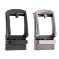 Polished Metal Belt Buckle Replacement Automatic Ratchet 35mm Belt Parts. 