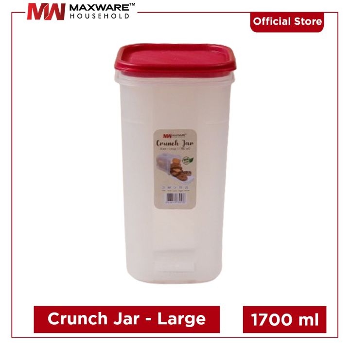 Maxware Household Crunch Jar Size Large 1700ml