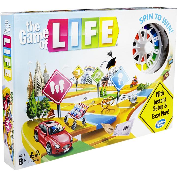 The Game of Life Spin to Win Board Game