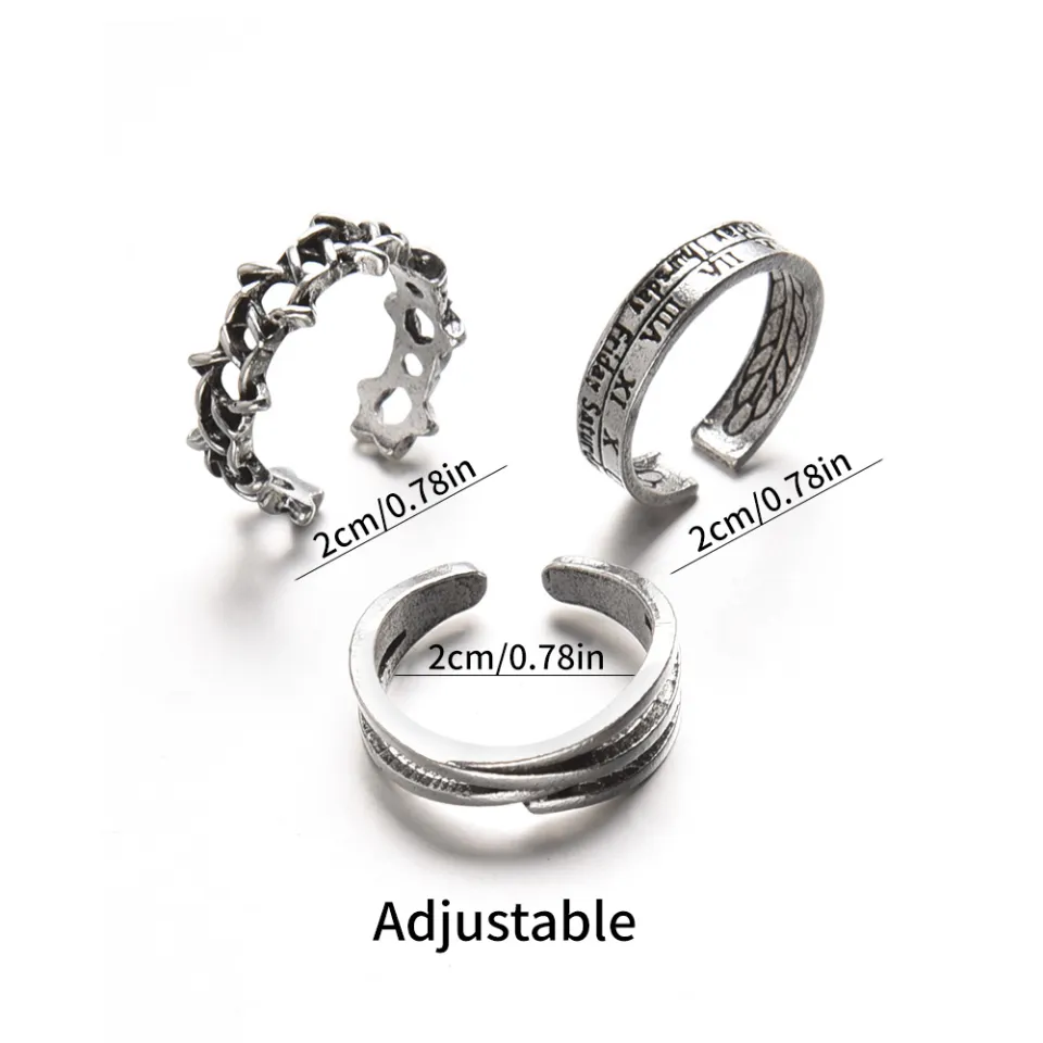 Adjustable Ring Grt Jewellers Silver Rings Grt Jewellers Couple