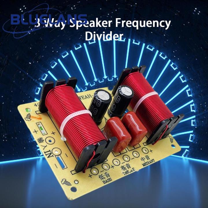 Crossover Filters Three-Way 3 Way Speaker Frequency Divider