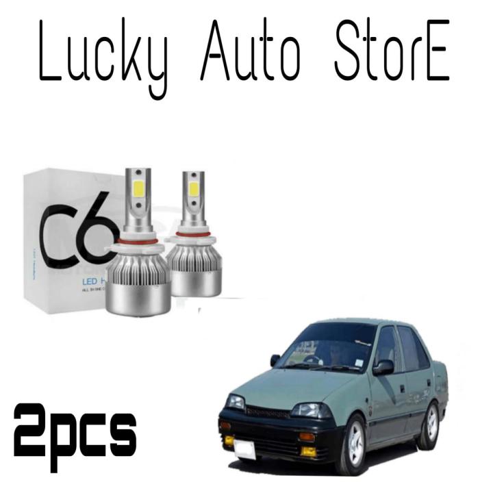 SUZUKI MARGALLA C6 HEADLIGHT LED(BULB) 2 PCS | Daraz.pk