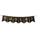 Dholki Hanging Card Banners Collection, Party Decor Supplies, Decorative Bunting Flags For You Event Place, Party Decoration Wall Hanging Garland Flag Banner Shaadi Photo Booth Prop Shadi Background Decorations. 