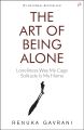 the art of being alone. 