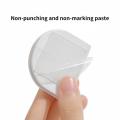 1-4pcs Shower Curtain Clip Bathroom Shower Curtain Clip Wind-Proof Splash-Proof Perforated Shower Curtain Clips Fixing Clips. 