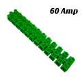 Wire Connector Cable Connector Connector Strip Brass Terminal Heavy Duty Plastic Body 12 Way Wire Joint  10Amp, 15Amp, 30Amp, 60Amp. 