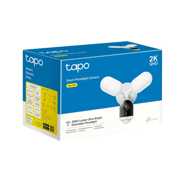 TP-Link%20Wi-Fi%20Camera%20Tapo%20C720%20Smart%20Floodlight%20Camera%20-%2018%20Months%20Brand%20Warranty%20-%20Image%204