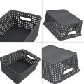 laundry organization-4 * storage baskets-gray. 