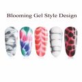 MSHARE 10ml Blooming Gel Nail Polish Nail Art Transparent Blossom Effect Flower Gel Polish Soak Off UV Nail Glue. 