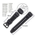 Watch Strap 18mm for CASIO AE1200 / 1300 / 1000 W-219 Replacement Silicone Rubber Watch Band Men's Wristband Bracelet Accessorie. 