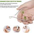 BEZOX Cuticle Clippers Stainless Steel Professional Cuticle Cutter Hangnails Trimmers Full Jaw Manicure Cuticle Nipper(6mm). 