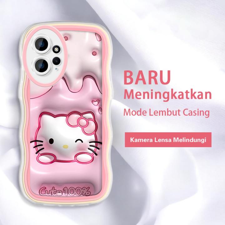 FELMYST Case For Xiaomi Redmi Note 12 4G Hot INS Cute Hello kiity Cartoon Cat Phone Casing Shockproof Soft Back Cover for Girl