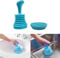 Professional Sink & Pipe Cleaner Plunger – Squeeze Style Pressure Drain Blaster for Clogged Sinks, Basins, and Bathroom Drains – Safe for Plastic and Metal Pipes. 