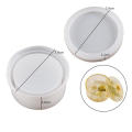 Silicone Storage box silicone mold Versatile Jewel-like appearance Compact size Jewelry making mold Heart shape cut mold for Home jewelry making Craft enthusiast DIY projects Beginner-friendly Gift. 