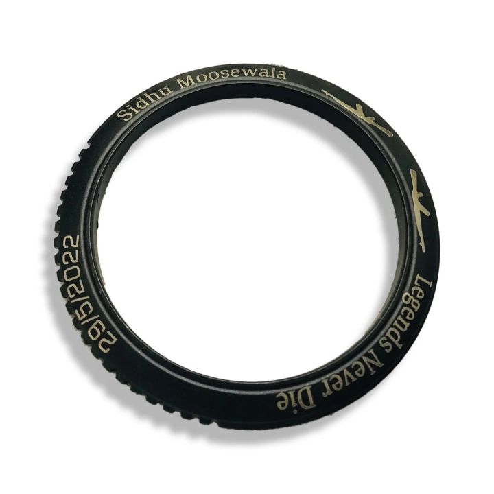 Sidhu Moose Wala's Bold & Black  Style with Our Trend Men's/Boys Kara Collection (Bracelet)