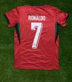 Portugal Home Kit Euro Cup 2024 Football Kit Football Shirt Football Shirt and Shorts Ronaldo Shirt Ronaldo Kit. 