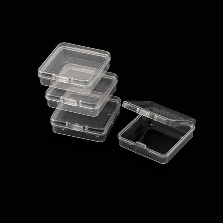 3.5cm/4cm/4.5cm/5cm/5.5cm  nails box Elegant Pressed nail case Good sealing Packing box Plastic Transparent Nail art display stand for Nail salons Beauty enthusiasts Home use Gift giving Professional