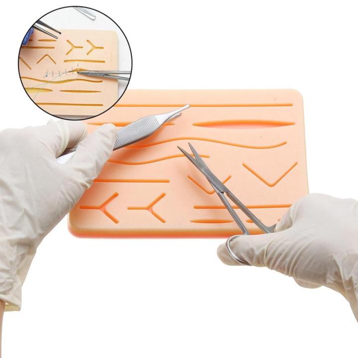 Complete%20Suture%20Practice%20Kit%20for%20Medical%20and%20Vet%20Students%20-%20Reusable%20Skin%20Simulation%20Silicon%20Pad%20with%20Pre-Cut%20Wounds,%20Full%20Set%20of%20Essentials%20Stainless%20Still%20Suturing%20Tools%20-%20Image%205