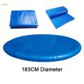Round Outdoor Foldable Swimming Pools Inflatable 183cm Dia. 