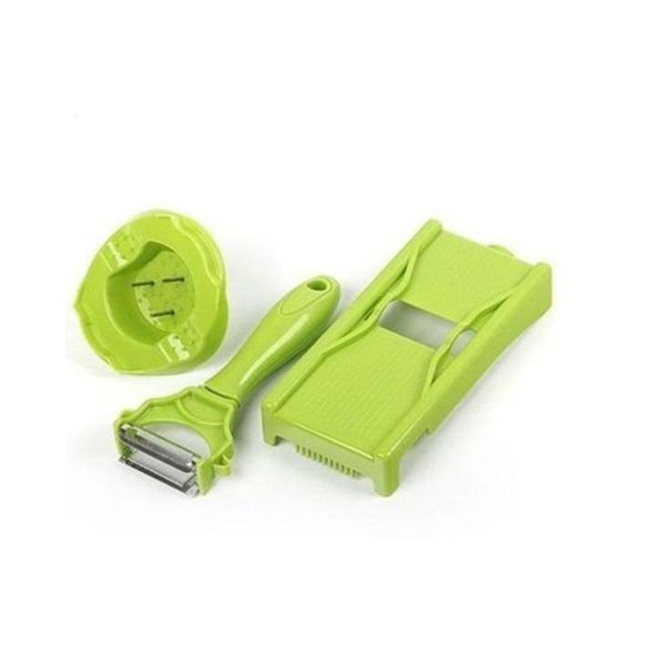 Miracle Peeler 2 In 1 Julienne Peeler Mandolin Vegetable Slicer Cutter Chopper