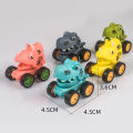 Poppies Muoe 6Pcs Mini Dinosaur Pull Back Car Inertial Toys for Kids Boy Girl Birthday Party Favors Pinata Fillers Christmas Gifts Treat Bag. 